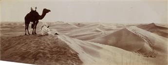 (ORIENTALISM--ALGERIA) LEHNERT & LANDROCK; BOUGAULT (active 1880s-1910s Suite of 29 stunning panoramic photographs by Lehnert & Landroc